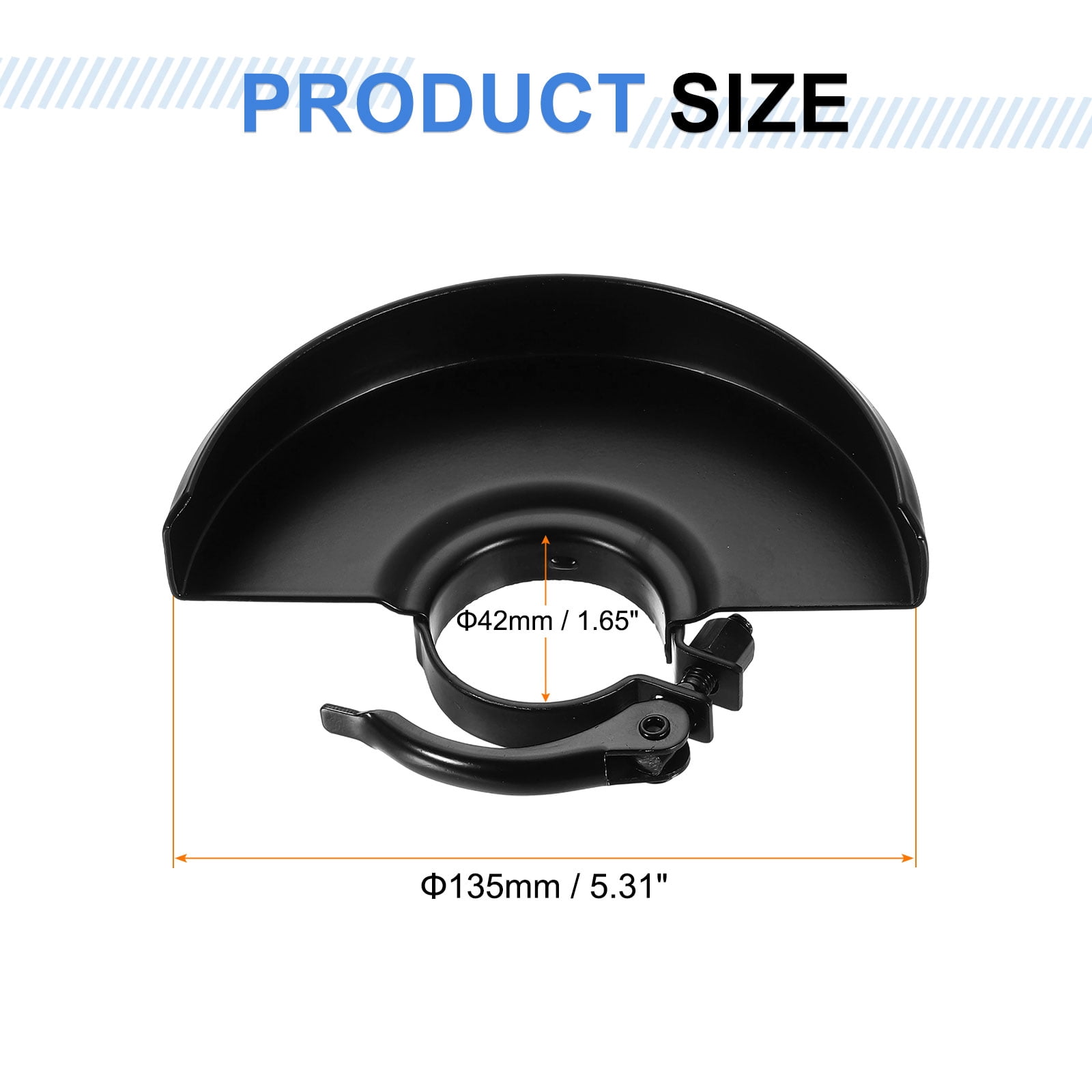Uxcell 2pcs Grinder Guard 5" 135mm Dia Metal Adjustable Angle Grinder Protector Cover