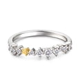 thumbnail image 4 of Oryn Jewelry 1.43 Ct Brilliant Round Cut Moissanite Ring - 14K White Gold Plated Wedding Anniversary Ring - Special Occasion Engagement Ring - Unique Forever Moissanite Gift, 4 of 4