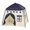 Étoiles Marine, variante sur MERIGLARE Tente de Jeu pour Enfants Maisonnette de Jeu Intérieure Indienne Maisonnette pour Parcs Garderies Barbecues Bleu Marine Étoiles
