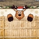 thumbnail image 4 of Buscador de Regalos onlyliua Letrero Colgante de Valla Navideño para Patio, 4 of 6