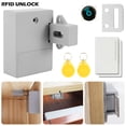 thumbnail image 4 of Daruoand RFID Locks Kit ABS Compact Electronic Sensor Lock with 1 Lock Body 1 RFID Card/Label, 4 of 11