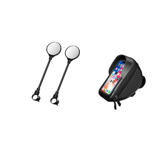 Ebike Accessories, Bike Phone Holder Bag and Ebike Mirrors