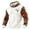 White, variant on HXWCHs Men's Aztec Style Casual Hoodie Long Sleeve Sweatshirt with Front Pocket for Everyday Wear XXXL White