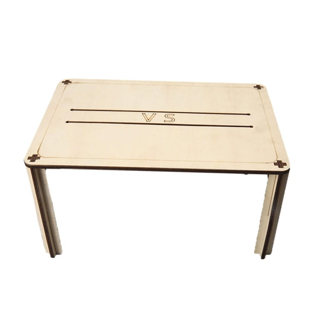 Juego de mesa de esgrima de madera de ritmo rápido para niños y adultos. Mesa L