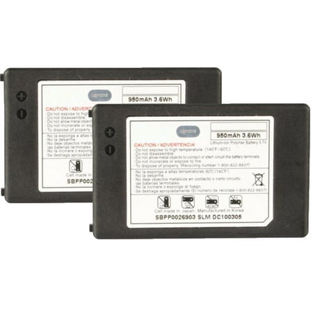Replacement Battery for LG LGIP-340NV (2 Pack)