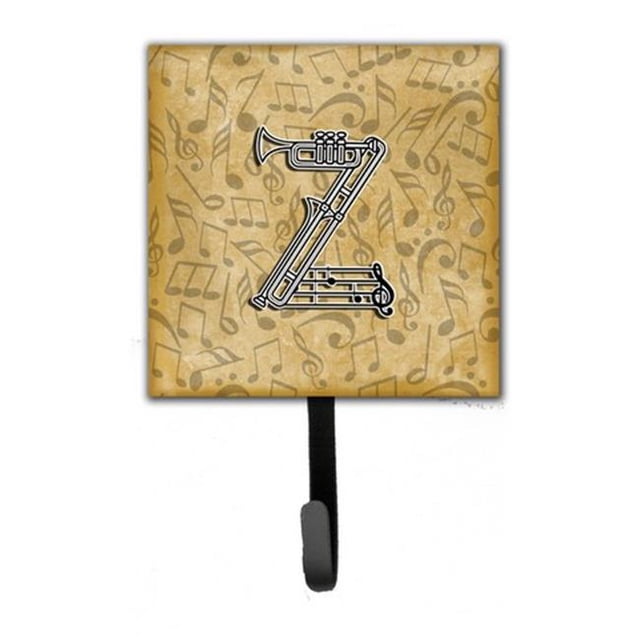 Carolines Treasures CJ2004-ZSH4 Letter Z Musical Instrument Alphabet Leash & Key Holder