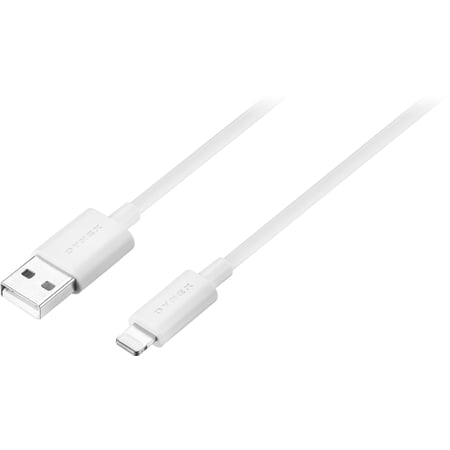 Dynex- 3'/6'/10' Lightning to USB Cables (3 Pack) - White