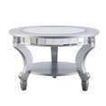 thumbnail image 4 of SEI Furniture Lindsay Glam Round Mirrored Coffee Table, 4 of 10