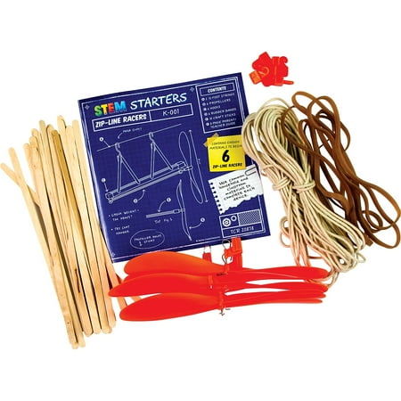 UPC: 0088231908784 | Teacher Created Resources STEM Starters: Zip Line Racers 38 Pieces (TCR20878)