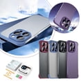 thumbnail image 3 of Frameless TPU Bumper Case With Camera Lens Protector for iphone 15pro for iphone Pad 15pro Corner Case R8S8 Max Shockproof W7D3, 3 of 9