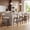 Walnut Finish, variant on Christopher Knight Home Minimalist 26.77" Counter Height Bar Stools, Solid Wood Frame, Walnut, Set of 2