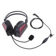 thumbnail image 1 of auriculares walkie talkie Auriculares profesionales con cancelación de ruido de 2 pines con micrófono para GP88S GP3688 Magideal auriculares walkie talkie, 1 of 6