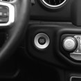 thumbnail image 4 of CheroCar Engine Start Stop Button Trim Sticker for Jeep Wrangler JL JLU & Gladiator JT 2018-2020 Silver, 4 of 8