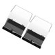 thumbnail image 4 of 2 cajas de almacenamiento pequeñas de plástico con tapa transparente para exhibir piedras preciosas. Ideales para coleccionar gemas., 4 of 8