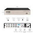 thumbnail image 2 of ZOSI Home Security Cameras System 8CH 1080p h.265+ CCTV DVR Recorder with 4X 1080p HD Indoor Outdoor Weatherproof 65ft Night Vision CCTV Cameras NO Hard Drive, 2 of 10