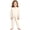 45# Beige, variant on Toddler Boys Girls Sweatsuit 2 Piece Outfits Long Sleeve Crew Neck Sweatshirt and Sweatpants Fall Athletic Set for Girls,Pink,130