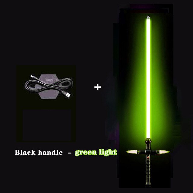 Star Wars-figuras de acción del caballero Jedi kylo Ren, espada láser, duelo de 107cm, arma, sable de luz, empuñadura de Metal Gong Bohan LED