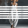 thumbnail image 3 of Chuancc Jumpsuits for Women Casual Summer Wide Leg Overalls Loose Sleeveless Rompers with Pockets Vacation Outfits Blackish Green L, 3 of 6