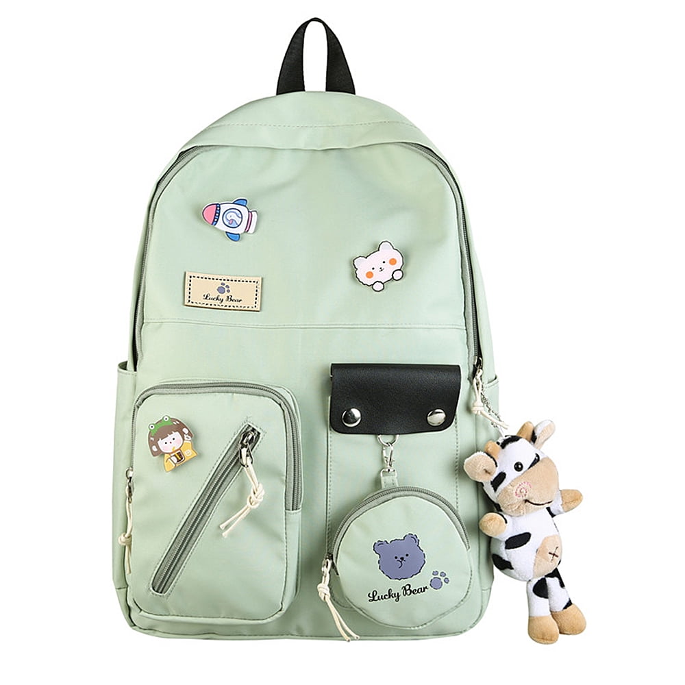 Kawaii Backpack with Pins Kawaii School 