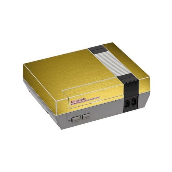 Nintendo NES MTS GOLD Console Skin