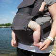 thumbnail image 6 of Ultimate Comfort Hip Seat Baby and Child Carrier With 9 Ways To Wear in Charcoal Gray, 6 of 7