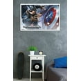 thumbnail image 2 of Marvel - Captain America - The Winter Soldier - Shield Wall Poster, 22.375" x 34", Framed, 2 of 2