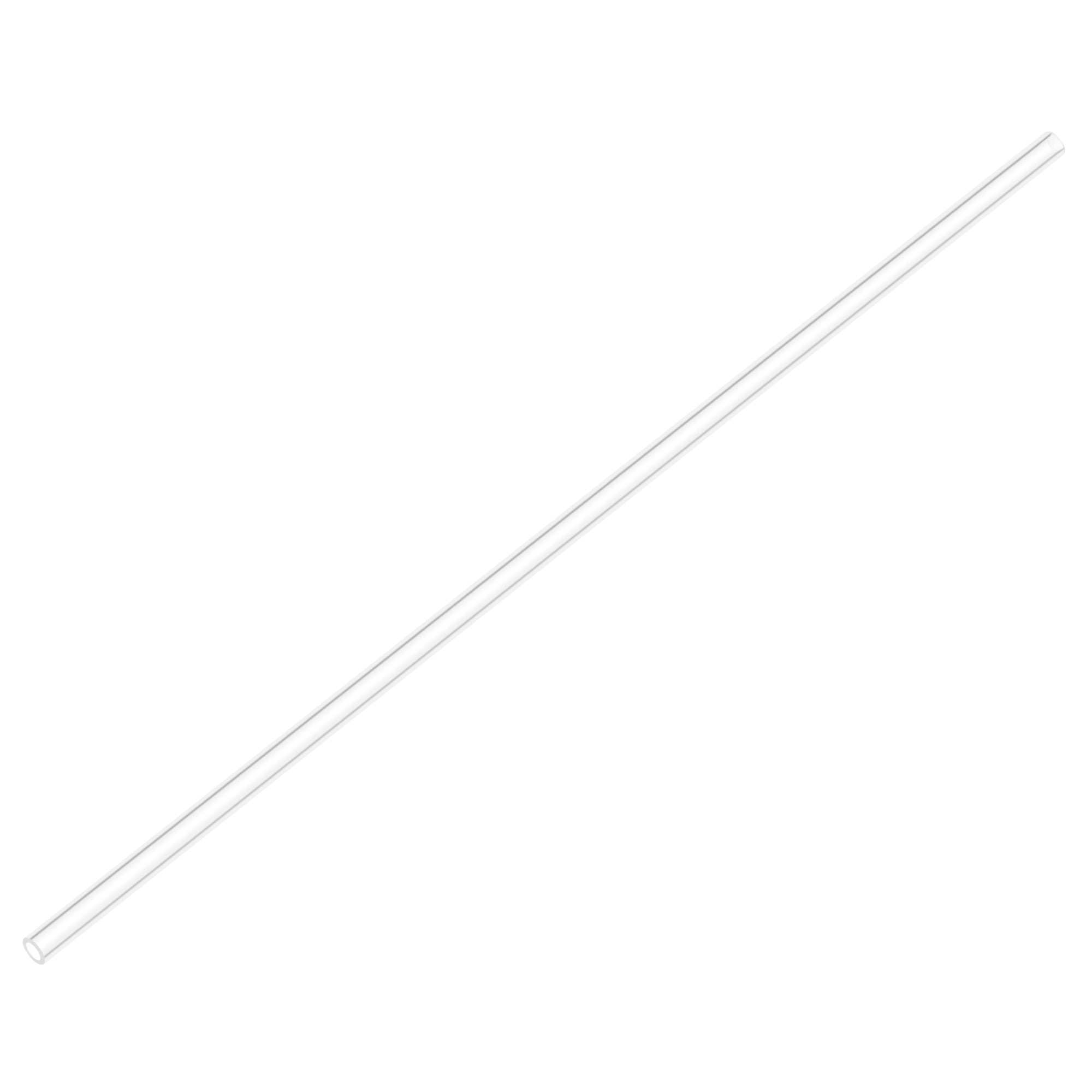Unique Bargains Rigid Acrylic Pipes Round Tube 0.25" ID x 0.40" OD x 19.69" L