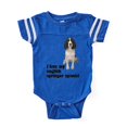 thumbnail image 1 of CafePress - FIN Springer Spaniel Brown Love.Png Baby Football - Cute Infant Baby Football Bodysuit, 1 of 1