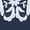 Navy Floral Embroidery, variant on Catherines Women's Plus Size Crinkle Embroidered Tunic