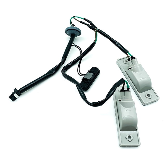 sweethay Interruptor exclusivo, botón de palanca resistente, interruptores de bloqueo trasero, Cable, accesorio de coche, reemplazo para Bombillas para automóviles