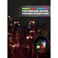 thumbnail image 2 of 10/20PCS Glowing Rings LED Light Up Luminous Rings Party Favor Toys Flash Led Lights Glow in The Dark Wedding Halloween Christmas Party Supplies(Note:, 2 of 5