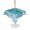 Teal Green, variant on Outdoor Tablecloth with Umbrella Hole for Patio/Picnic/Party/Camping, Teal Coastal Waterproof Table Cloth Square Cover Washable, Summer Ocean Sea Ombre Starfish Corals (54"x 54")