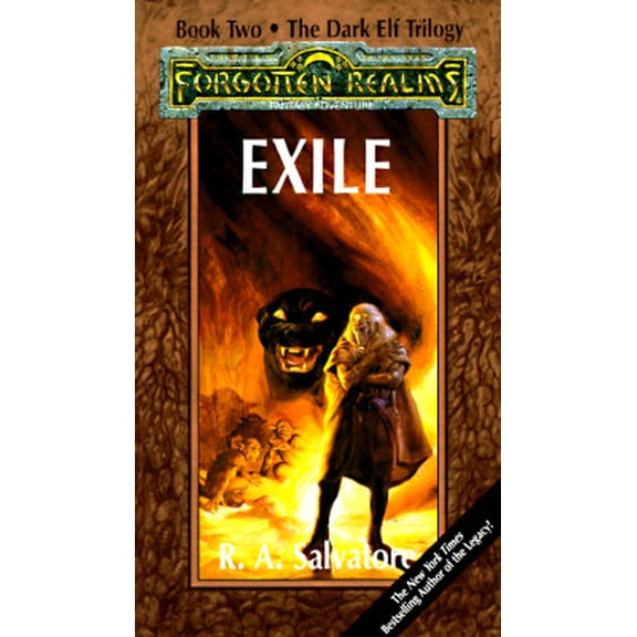 Forgotten Realms Novel: Dark Elf Trilogy: Exile (Series #02) (Paperback)