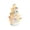 White, variant on Yashow Elite Halloween Decoration Ornament, Light Up Black Cat Resin Tree Table Centerpieces, 9.83 Inch Spooky Home Decor Accessories for Desk, Mantel, and Shelf Display