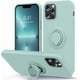 thumbnail image 1 of Compatible with iPhone 13 Pro Max Case 6.7inch with Ring Kickstand ,Liquid Silicone,Microfiber Linner,Anti-Scratch Full-Body Shockproof Protective Cas, 1 of 4