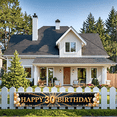 thumbnail image 3 of Decorative Design Banner Balloon Decoration Celebration 30th Birthday Party Backdrop for Birthday Party Kids Events Indoor Decoration, 3 of 9