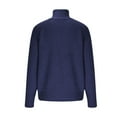 thumbnail image 4 of Wancir Womens Merino Wool Cardigan Sweater Lapel Double Zipper Knitted Thermal Lightweight Top Soft Jacket, 4 of 6
