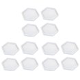 thumbnail image 1 of 12x Hexágono Moldes de Silicona para Posavasos Molde de Resina de Silicona, Moldes Epóxicos Transparentes para Fundición con Resina, Concreto, Cemento y Arcilla Polimérica, 1 of 1