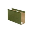 thumbnail image 2 of Pendaflex 04153X4 1/5-Cut Tabs 4 in. Capacity Legal Size Extra Capacity Reinforced Hanging File Folders with Box Bottom - Green (25/Box), 2 of 2