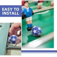 thumbnail image 2 of 12 Pcs Ballons de Baby-Foot pour Jeux de Football de Table en Blanc et Bleu avec Jouabilité Améliorée, 2 of 8