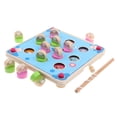 thumbnail image 1 of STARTIST Children Developmental Wooden Fishing Game Fishing Rod Playset Kids Memory, 1 of 9