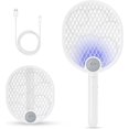 thumbnail image 1 of Electric Fly Swatter Fly Killer Rechargeable Fly Zapper Foldable Bug Zapper Racket Usb Charging Indoor Outdoor Lightweight Camping Accessories, 1 of 5