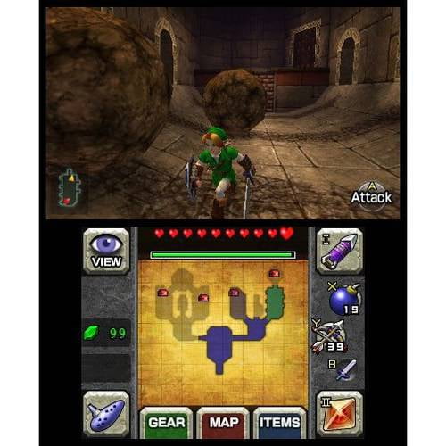 The Legend of Zelda: Ocarina of Time 3D, Nintendo [Physical], Walmart.com