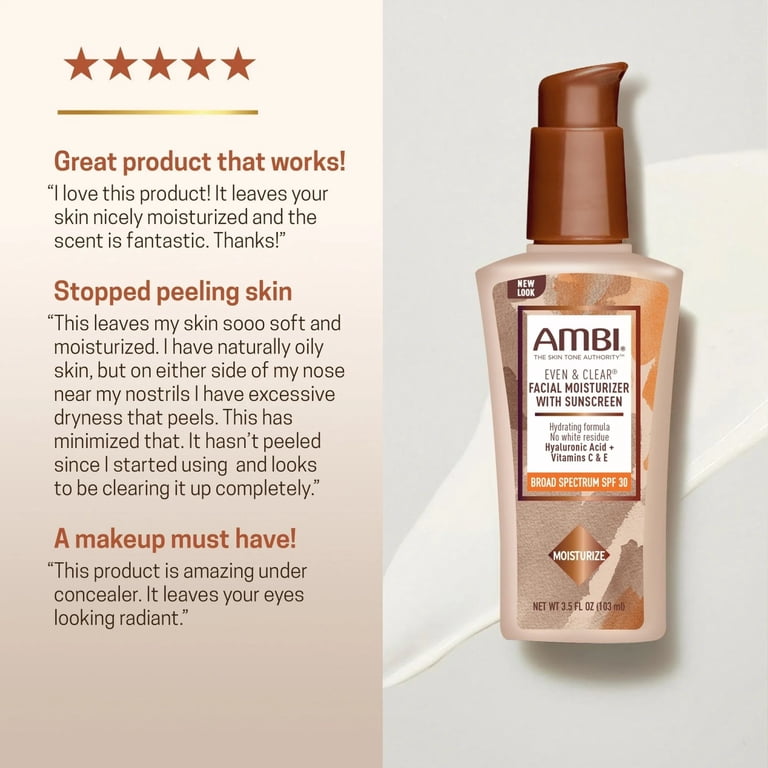 Ambi Even & Clear Daily Facial Moisturizer SPF 30 photo 5