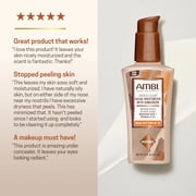 AMBI Even & Clear Daily Facial Moisturizer with SPF 30, For All Skin Types & Ages, 3.5 oz