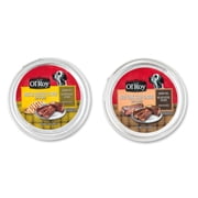 Ol Roy Grain-Free Wet Dog Food Variety Pack New York Strip & Grilled Chicken, 3.5 oz Cups, 12 Pack