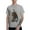 Gray, variant on Bald Eagle Men's T-Shirt Cotton 100% Summer Tops Fashion Casual Bald Eagle Short Sleeves for Men Women Round Collar Top Tees