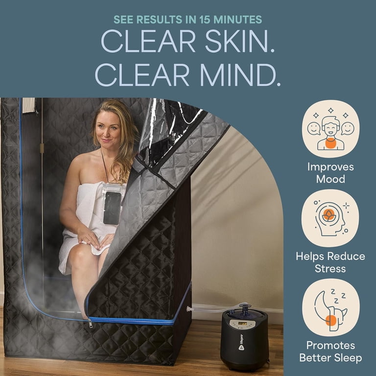 LifePro Revivify Portable Sauna Steamer, 1200W photo 5