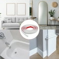 thumbnail image 6 of REGALWOVEN Peel and Stick Trim, Flexible Wall Molding Trim Waterproof Self-Adhesive Wall Trim White 0.5 Inch x 9.8 Ft, 6 of 6