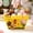 Yellow, variant on Tumdkd Easter Felt Basket Candy Bag 6x8 Inch, Non-Woven Fabric Storage Box with Handle, Pink Blue Yellow Green Rabbit Chick Design, Spring Holiday Gift Holder for Eggs
